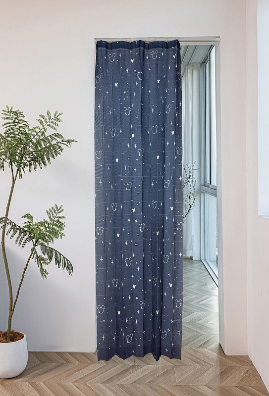 MA-3 ミッキー＆ミニー間仕切りカーテン、10CMX10CM 上部棒