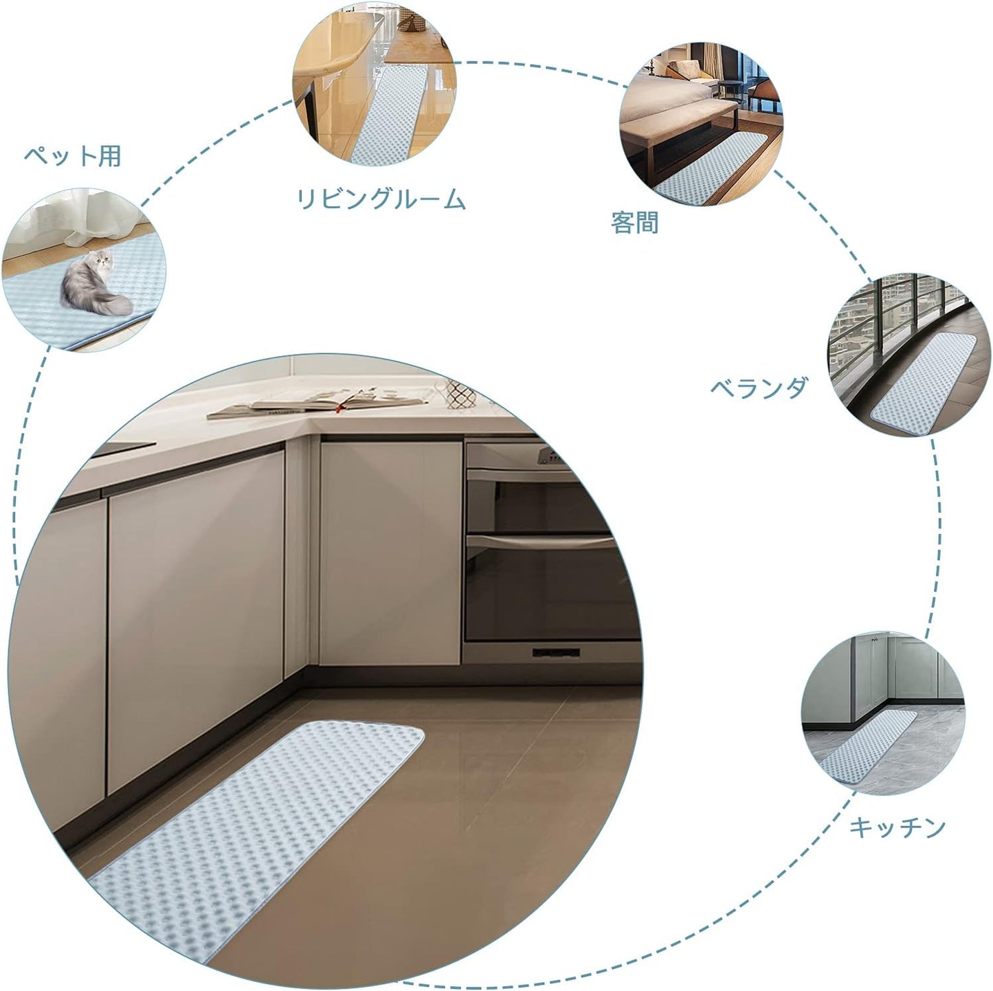 バスマット 足拭きマット