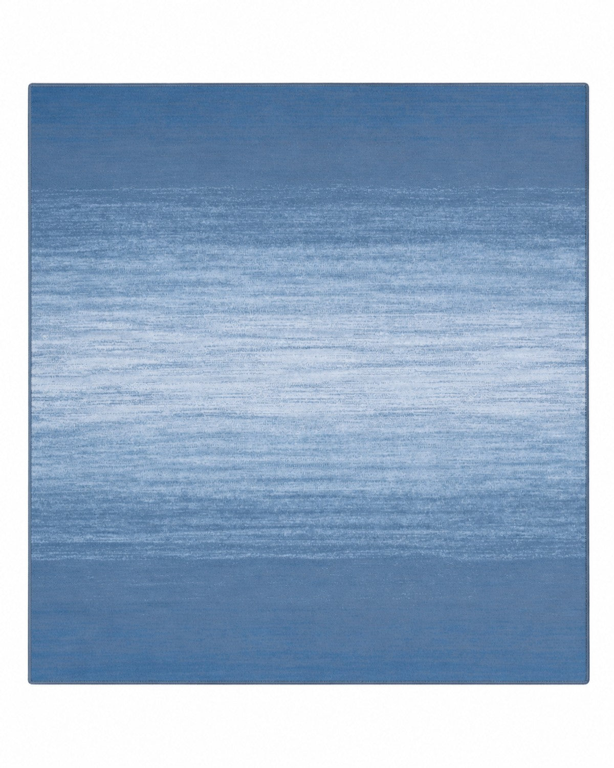 グラデブルー グラデ柄 フロアマット 3mm 吸水 防滑 - 画像 1