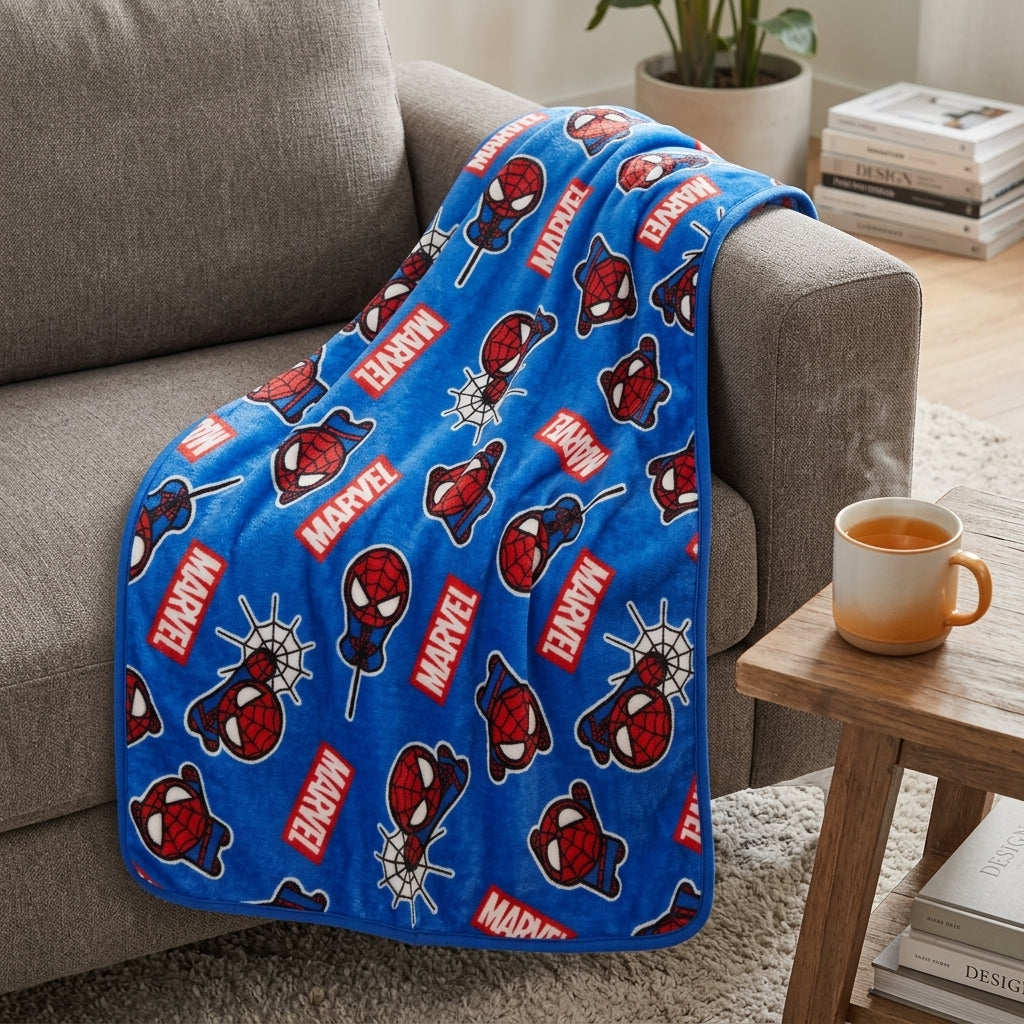 スパイダーマン ブランケット キッズ お昼寝ケット 70×100cm - 画像6